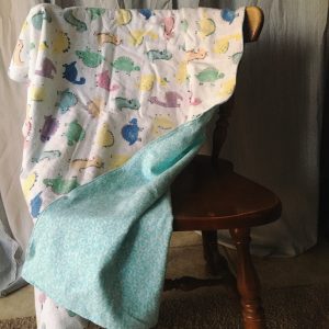 Double Sided Flannel Baby Blankets – Dinosaurs