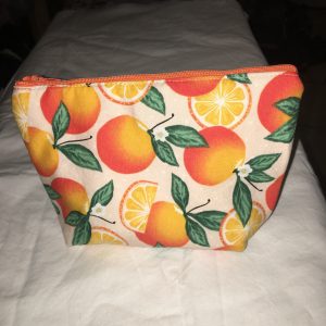 Bright Lined Oranges Pouch