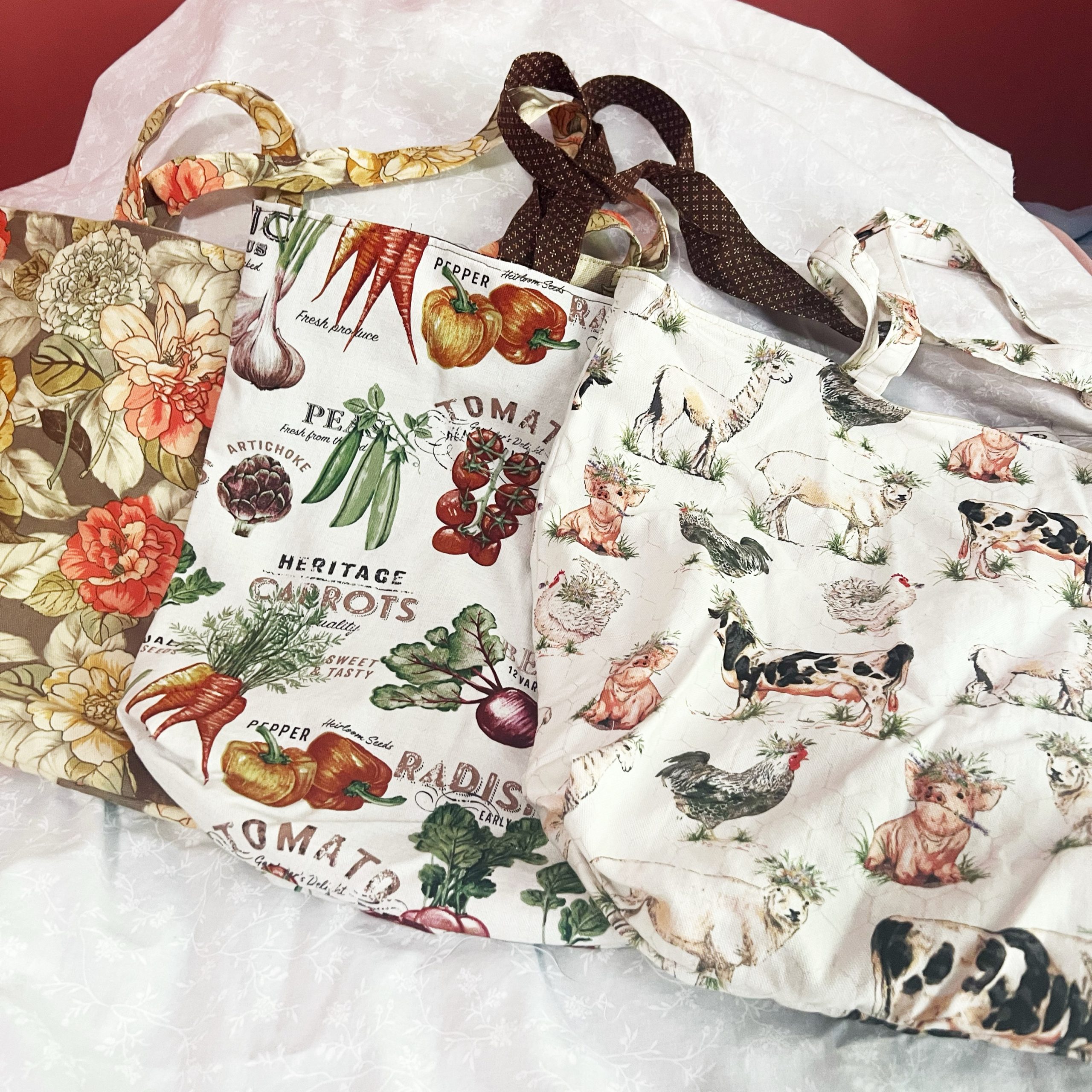 7- Stylish & Sustainable Fabric Shopping Bag