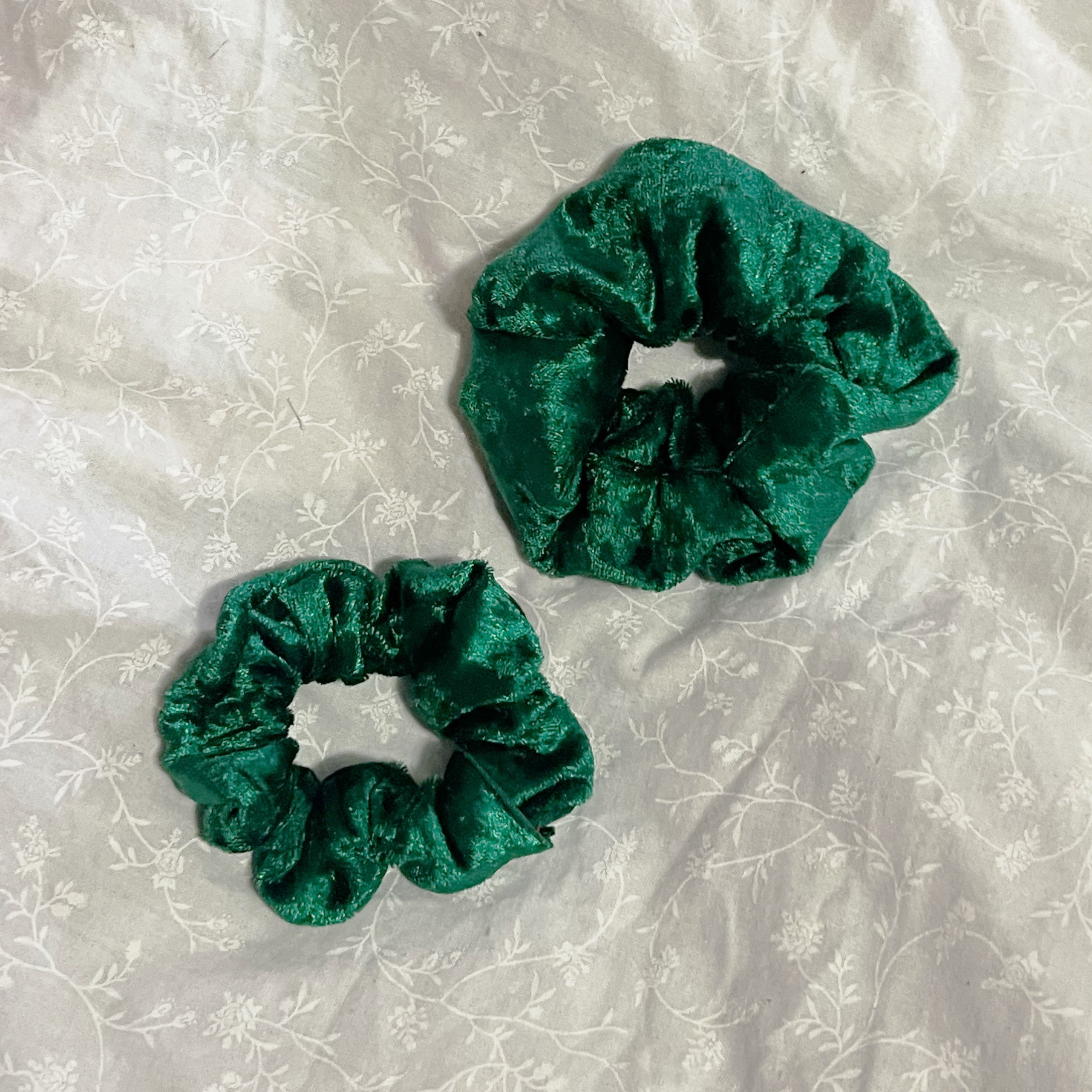 Crushed Velvet Scrunchies